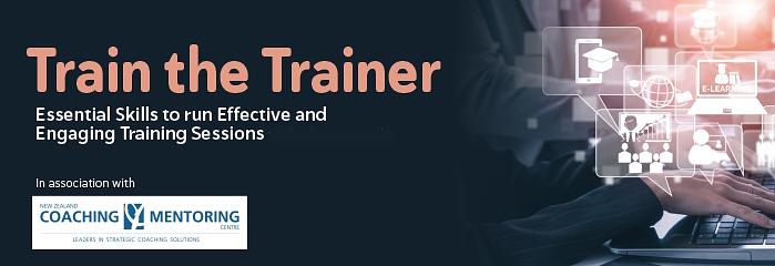 Train the Trainer workshop with Damian D'Cruz logo